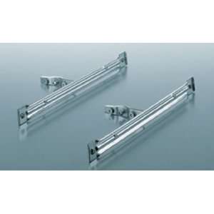  Hafele 546.86.200 Silver 9.75 Wide Front Brackets for Top 