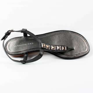 BANDOLINO Womens Leather Sandal Designer Thong Sz 5  