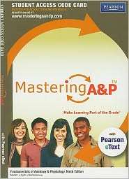 MasteringA&P with Pearson eText Student Access Code Card for 