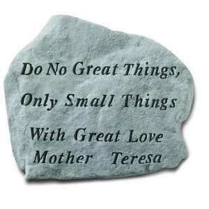  Kay Berry  Inc. 68820 Do No Great Things Only Small Things   Mother 