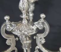 Silver Plate Centrepiece Epergne Boulton Center Piece Plated  