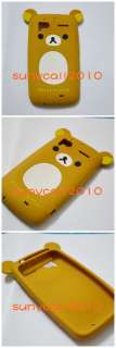   Cute love bear Silicone Case skin case cover for HTC G14 Sensation Z71