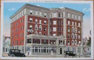 1920 NY Postcard   YWCA Building   Binghamton, New York  