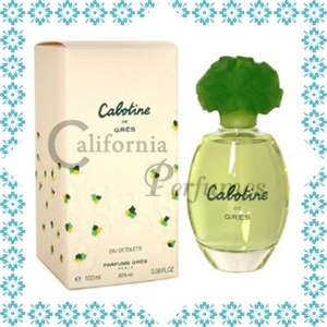 CABOTINE DE GRES Parfums Gres 3.3 / 3.4 EDP Perfume NIB  