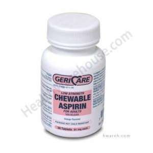  Aspirin (81mg)   36 Chewable Tablets: Health & Personal 