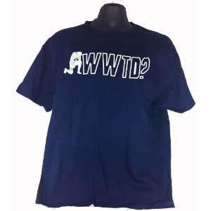 WWTD Tebowing Tim Tebow Denver Football Broncos Jesus Adult T Shirt X 