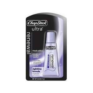  CHAPSTICK ULTRA RENEWAL NIGHTTIME FORMULA 3 PACK 