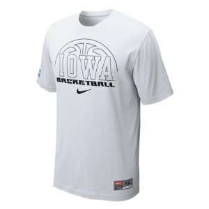  Iowa Hawkeyes Nike 2011 2012 White Official Basketball 