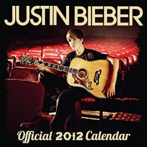  Justin Bieber 2012 Mini Wall Calendar