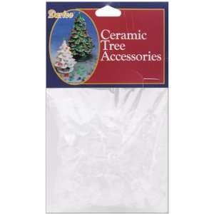  Ceramic Christmas Tree Bulb .625 100/Pkg Flame Cl