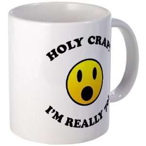  Holy Crap 70th Birthday Funny Mug by CafePress: Kitchen 