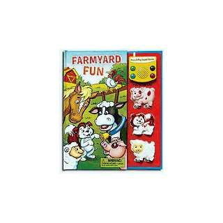   102549 118 1042 Farmyard Fun Press & Play Story Book: Toys & Games
