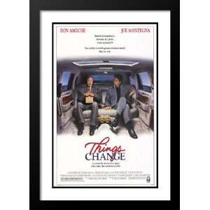 Things Change 32x45 Framed and Double Matted Movie Poster   Style A 
