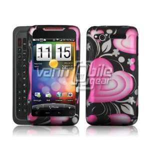   HEARTS DESIGN HARD CASE COVER for VERIZON HTC MERGE: Everything Else