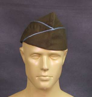 WWII Issue Garrison Cap  Infantry & Paratrooper Size US 7 3/4 