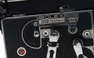 BOLEX H16 REFLEX MOVIE CAMERA 16mm C MOUNT BERTHIOT NR  