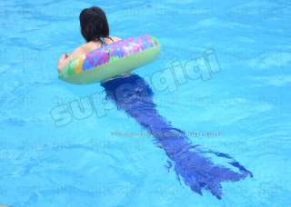 Mermaid Tail Fin Monofin Real Swimmable Costume Caribbean Cosplay lots 
