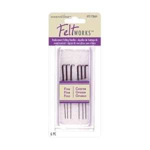    Feltworks Replacement Felting Needles  6/Pkg 