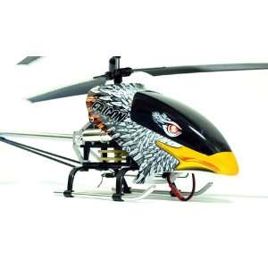   Remote Control 26 Electric Falcon Heli with Metal Ski: Toys & Games