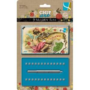  Gcd Studios Chip Art 1/8 Inch Alphabet Stamp and Punch Set 
