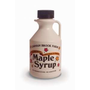Pint Vermont Medium Amber Maple Syrup: Grocery & Gourmet Food