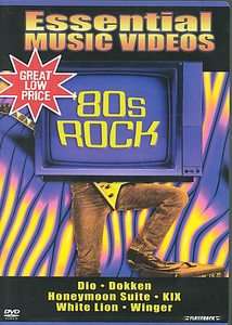 Essential Music Videos   80s Rock DVD, 2003  