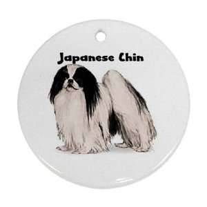 Japanese Chin Ornament (Round)