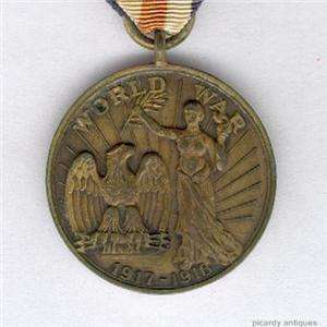 Connecticut. World War I Service Medal, 1917 18, s8414  