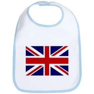  Baby Bib Sky Blue British English Flag HD 