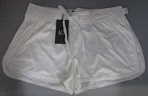 you are looking at an armani exchange yoga style shorts these shorts 