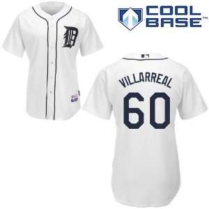  Brayan Villarreal Detroit Tigers Authentic Home Cool Base 