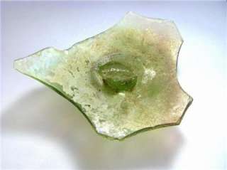 Giant Rare Ancient Roman Glass Fragment  