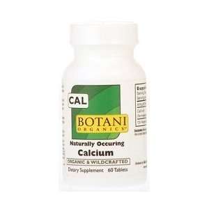   Calcium 60 tabs   Naturally Occurring Vitamins & Mineral Supplements