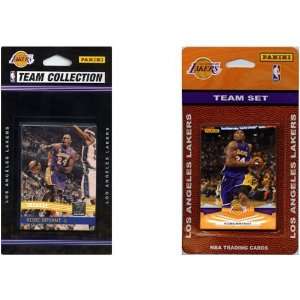  NBA Los Angeles Lakers 2 Different Licensed Trading Card 