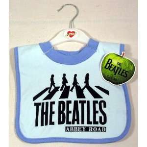  The Beatles Abbey Road Bib ~ Blue Baby