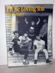 ll Be Loving You Sheet Music New Kids on Block 1988  