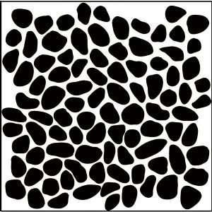  12x12 TEMPLATE PEBBLES Papercraft, Scrapbooking (Source Book 