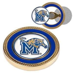  Memphis Tigers Challenge Coin with Ball Markers (Set of 2 