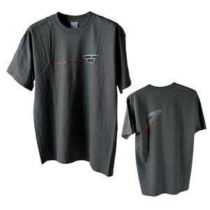  Fly Racing Decay T Shirt   Small/Dark Grey: Automotive