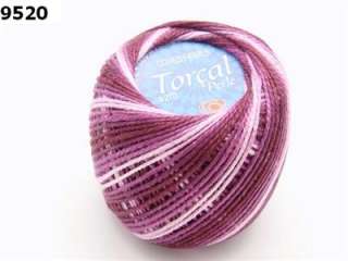 LOT 13 BALLS TORCAL VARIEGATED #5 PERLE/PEARL COTTON THREADS HAND 