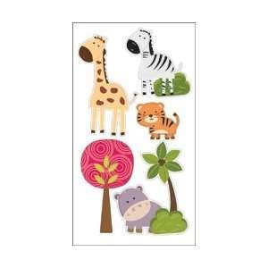     Jungle 5pc With Glitter & Google Eyes Arts, Crafts & Sewing