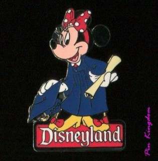 Minnie Mouse with Diploma Graduation 2000 Disney Pin DLR  