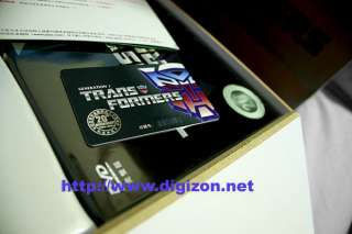 Transformers 20th Anniversary Limited Collector Edition G1 DVD Wood 