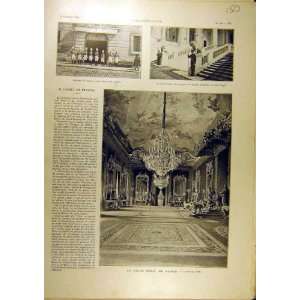   1905 Loubet Visit Spain Cavaliers Palais Royal Madrid: Home & Kitchen