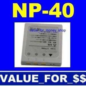 NP 40 Battery for Yashica EZ7032 EZ7033 EZ7030 EZ8032 EZF1230 EZF8035 