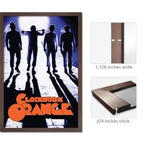  Slate Framed A Clockwork Orange Poster Movie Alleyway 