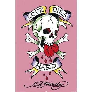  Ed Hardy   Poster (Love Dies Hard): Home & Kitchen