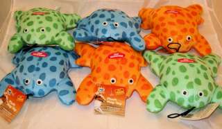 Plush Frogs Pet Dog Puppy Play Toy with Squeaker  