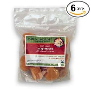 Jacks Harvest Papplesauce, Stage 1, 12 Ounce Bags (Pack of 6)