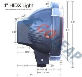 Inch HID Xenon Driving Spot Offroad Light 4X4 Offroad 4 SUV 4WD